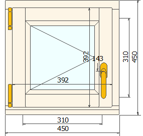450х450 дуб для бани