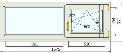 Окна для бани из дуба