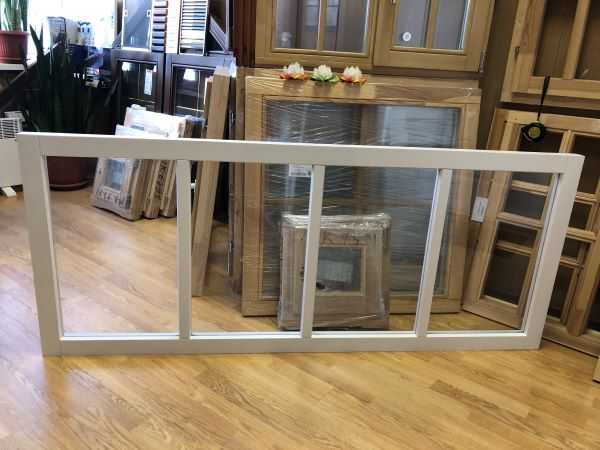 Рама глухая террасная 1700х600 белая Москва