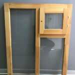 Террасное окно 10х8 с форточкой