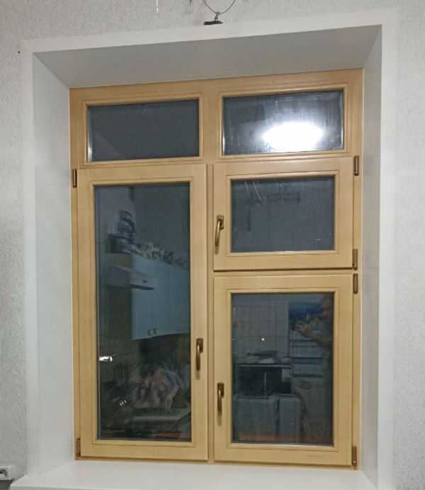 Деревянные евроокна под ключ