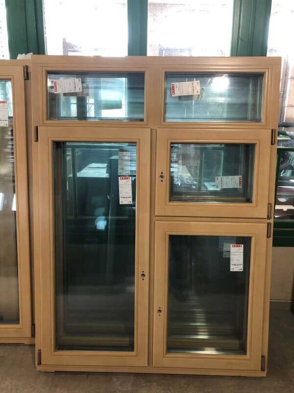 Деревянные евроокна с форточкой