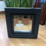 Деревянные окна из лиственницы RAL7016