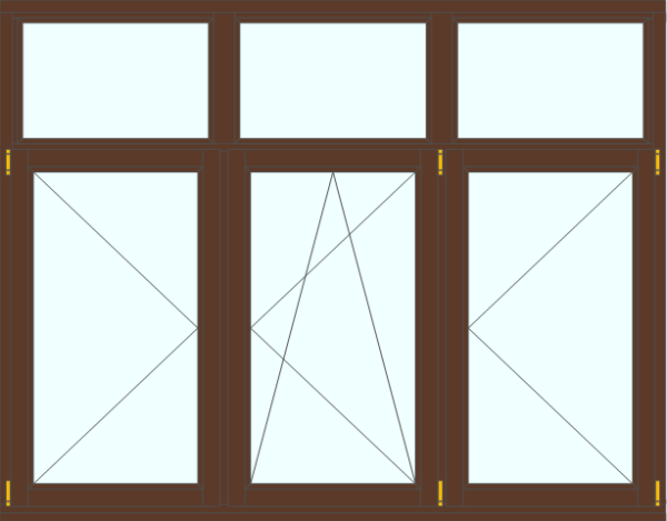 Панорамные окна для бани из дуба